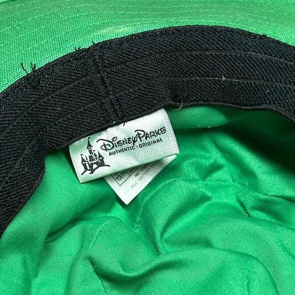 Disney Animal Kingdom Green Safari Hat Shark Teeth Youth Size Mickey Mouse - Picture 8 of 9